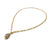 Tourmalated Amethyst Lariat Necklace-Necklaces-Emily Rogstad-Pistachios