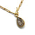 Tourmalated Amethyst Lariat Necklace-Necklaces-Emily Rogstad-Pistachios