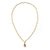 Tourmalated Amethyst Lariat Necklace-Necklaces-Emily Rogstad-Pistachios