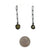Tourmalated Quartz Dangle Earrings-Earrings-Emily Rogstad-Pistachios