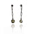 Tourmalated Quartz Dangle Earrings-Earrings-Emily Rogstad-Pistachios