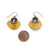 Tourmalinated Quartz Arch Earrings-Earrings-Heather Guidero-Pistachios