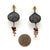 Tourmaline Crochet Earrings-Earrings-Sowon Joo-Pistachios