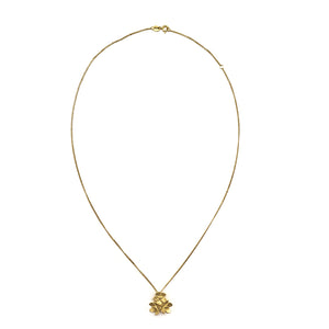 Triple Cherry Blossom Necklace-Necklaces-Manali Shinde-Pistachios