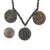 Triple Disc Necklace-Necklaces-Brooke Marks-Swanson-Pistachios