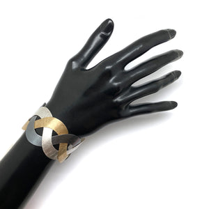 Triple Twist Mixed Bracelet-Bracelets-Kacper Schiffers-Pistachios