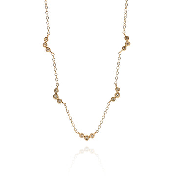 Triplet Diamond Necklace