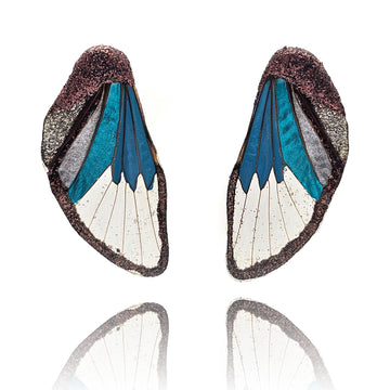 Turquoise Wing Earrings