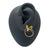 Twirling Leaf Stud Earrings-Earrings-Liaung-Chung Yen-Pistachios