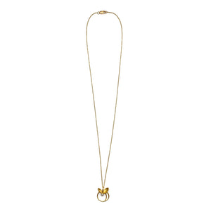 Twirling Leaves Circle Necklace-Necklaces-Liaung-Chung Yen-Pistachios