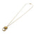 Twirling Leaves Circle Necklace-Necklaces-Liaung-Chung Yen-Pistachios
