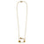 Twirling Leaves Oval Necklace-Necklaces-Liaung-Chung Yen-Pistachios