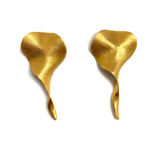 Twist Earrings-Earrings-Georgia Charal-Pistachios