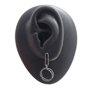 Twisted Circle Studs-Earrings-Emily Rogstad-Pistachios
