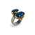 Two Toned Blue Ring-Rings-Austin Titus-Pistachios