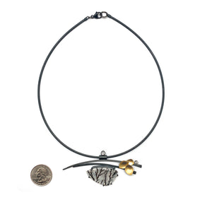 Undersea Forest Necklace-Necklaces-Judith Neugebauer-Pistachios