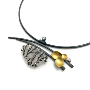Undersea Forest Necklace-Necklaces-Judith Neugebauer-Pistachios