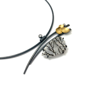 Undersea Forest Necklace-Necklaces-Judith Neugebauer-Pistachios