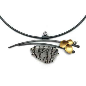Undersea Forest Necklace-Necklaces-Judith Neugebauer-Pistachios