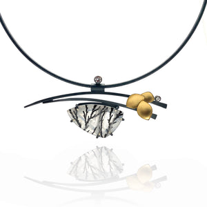 Undersea Forest Necklace-Necklaces-Judith Neugebauer-Pistachios