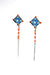Vershali Jain - "Kite Earrings (Jodhpur Blue)"-Earrings-Earrings Galore-Pistachios