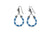Vershali Jain - "Tear Drop Earrings (Jodhpur Blue)"-Earrings-Earrings Galore-Pistachios