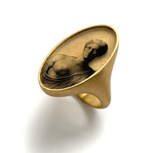 Victorian Bust Ring-Rings-Anna Bankuti-Pistachios