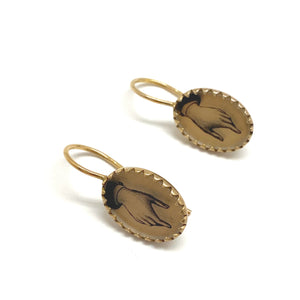 Victorian Hand Earrings-Earrings-Anna Bankuti-Pistachios