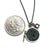 Vintage Coin Necklace-Necklaces-Carin Jones-Pistachios