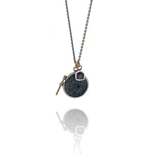 Vintage Coin Necklace-Necklaces-Carin Jones-Pistachios