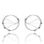 Wavy Gunmetal Hoop Earrings-Earrings-Meghan Riley-Pistachios