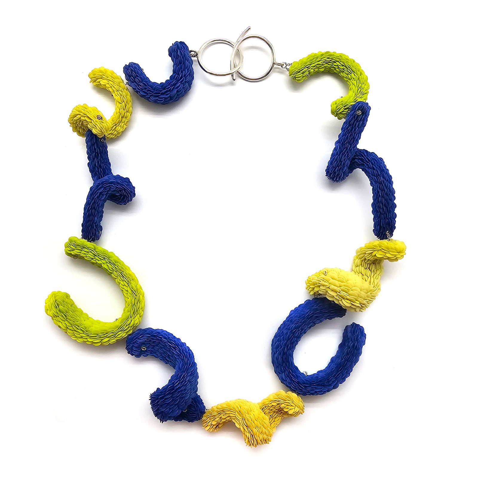 Wavy Statement Necklace-Necklaces-Hee Ang Kim-Pistachios