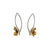Whimsical Gold Flower Earrings-Earrings-Anna Krol-Pistachios