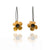 Whimsical Gold Flower Earrings-Earrings-Anna Krol-Pistachios