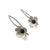 Whimsical Silver Flower Earrings-Earrings-Anna Krol-Pistachios