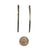 White Gold Nail Earrings-Earrings-Pat Flynn-Pistachios