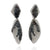 White Scale Texture Drop Earrings-Earrings-Emmeline Hastings-Pistachios