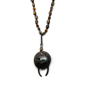 Willemien Bruwer - Three Pinches on a String Necklace-Necklaces-Precious Collective-Pistachios