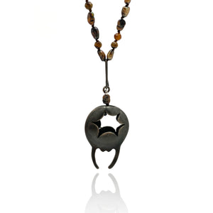 Willemien Bruwer - Three Pinches on a String Necklace-Necklaces-Precious Collective-Pistachios