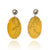Winter Blossom Gold Earrings-Earrings-Huiyu Chiu-Pistachios