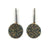 Woven Sterling Silver and Gold Drop Earrings-Earrings-Brooke Marks-Swanson-Pistachios