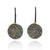 Woven Sterling Silver and Gold Drop Earrings-Earrings-Brooke Marks-Swanson-Pistachios
