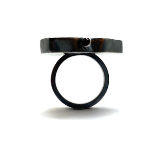 XL Tourmaline Slice Ring-Rings-Emily Rogstad-Pistachios