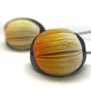 Yellow Flower Drop Earrings-Earrings-Naoko Yoshizawa-Pistachios