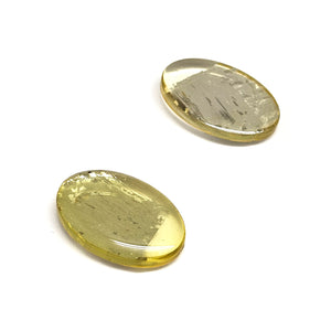 Yellow Reflection Studs-Earrings-Yookyung Song-Pistachios