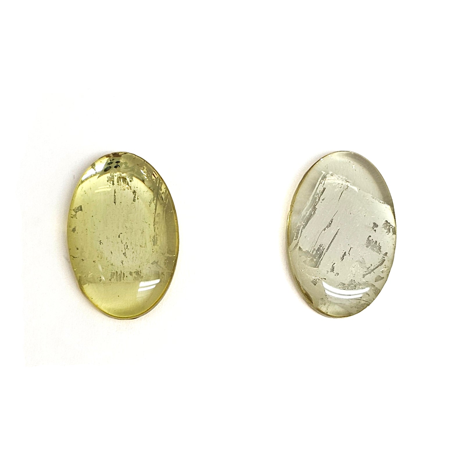 Yellow Reflection Studs-Earrings-Yookyung Song-Pistachios
