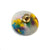 Yellow and Blue Small Circle Brooch-Pins-Asami Watanabe-Pistachios