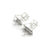 Yoko Takirai & Pietro Pellitteri - Cross Cube Earrings-Earrings-Precious Collective-Pistachios