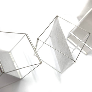 Yoko Takirai & Pietro Pellitteri - Cross Cube Necklace-Necklaces-Precious Collective-Pistachios