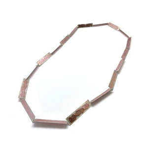 Yoko Takirai & Pietro Pellitteri - Cross Line Necklace-Necklaces-Precious Collective-Pistachios